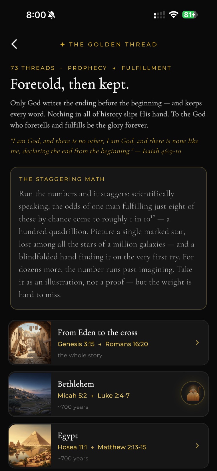 The Golden Thread